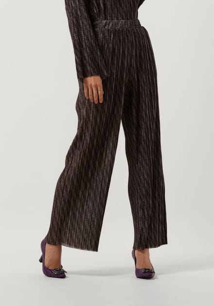 Object Lux Hw Pants 124 Broeken Dames - Zwart - Maat M