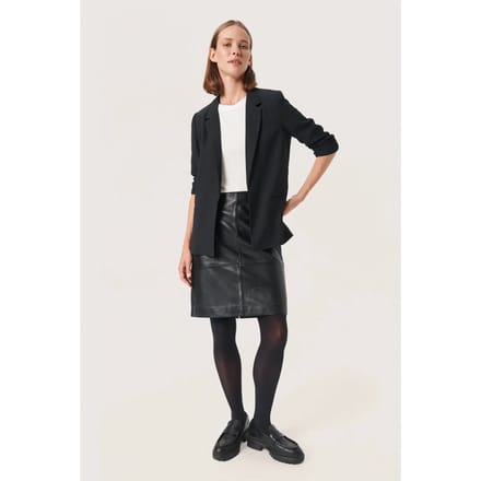 SOAKED IN LUXURY SLSHIRLEY BLAZER - Black Black