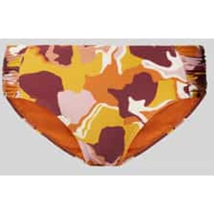 Bikinibroekje met plooien opzij, model 'Lunan'