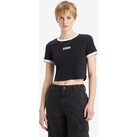 Levi's Graphic T-shirt Black Größe: L | Hemden Outlet | Damen | Schwarz