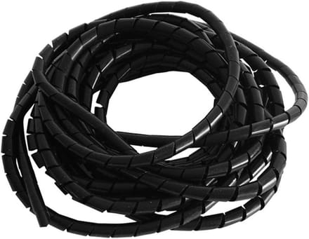 Beschermslang Kabels - Kabel Organizer - Kabelbeheer Thuis - Spiraalvormig Ontwerp - 2 Meter - Zwart