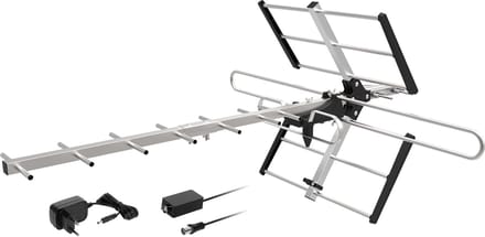 Cabletech - Yagi TV Antenne - Actieve Richtantenne - DVBT2 Ondersteuning - LTE-filter
