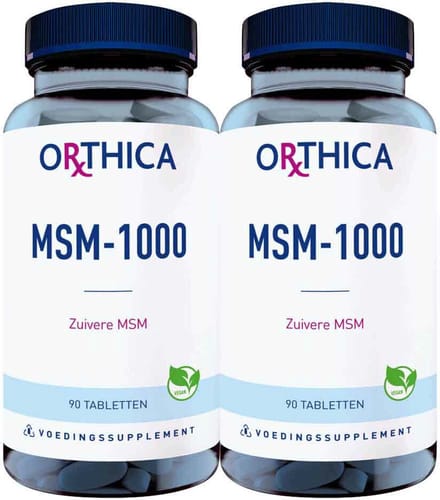 Orthica MSM-1000 - 2 x 90 tabletten - Voordeelverpakking