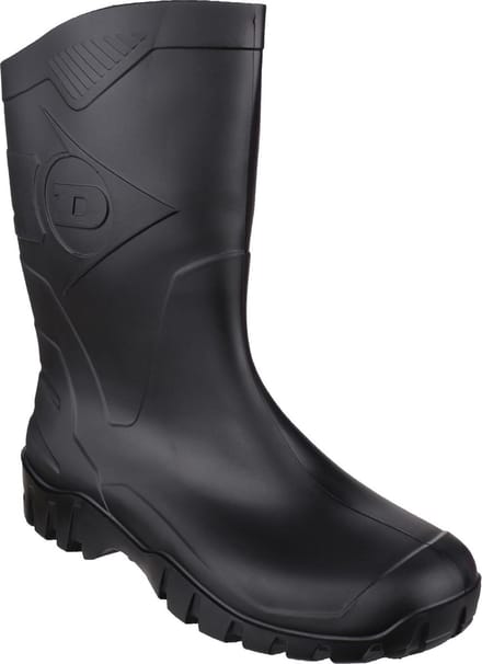 Dunlop Dee rubberen kuitlaarzen - Zwart - Maat 37
