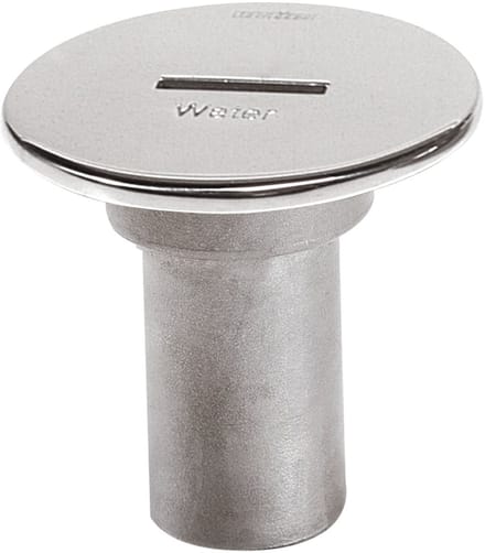 VETUS RVS water Dekvuldop voor Slang Ø 38 mm