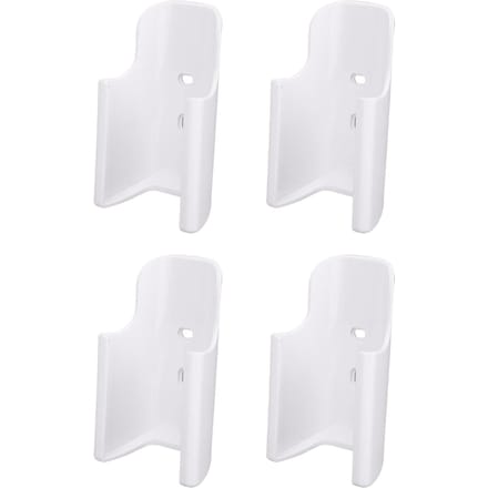 4 pièces Support Mural pour Télécommande de Climatiseur Convient pour Westinghouse DG11R2 01 DB93 15169E DB93 15169C DB93 14643S Air white
