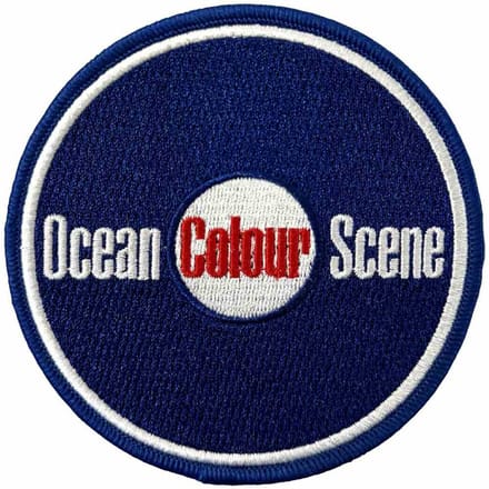 Ocean Colour Scene - Classic Logo Patch - Blauw