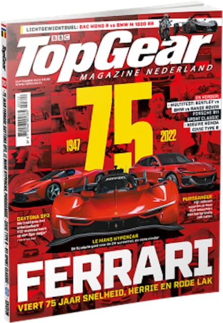 BBC TopGear Nederland nummer 207 september 2022