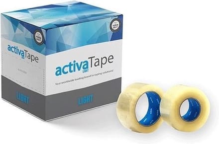 Specipack Doos met 36 rollen Verpakkingstape Tape Light - 25 my - Transparante Tape