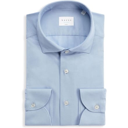 Xacus Active Shirt Lange Mouw Overhemden Blauw Act520ml/11460