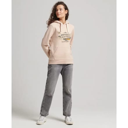Dames sweatshirt met capuchon Superdry Vintage