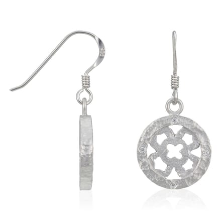 Orphelia Oorhanger Zirconium Sterling Zilver 925