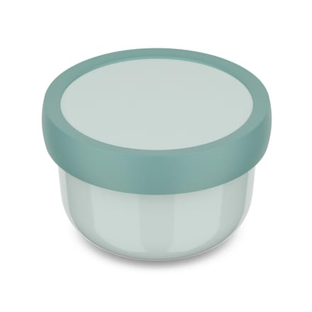 Mepal Fruitbox Campus - 300 ml - Inclusief fruitvorkje - Sluit goed af - Snackdoosje - Cool mint