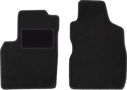 Voormatten zwart voor: Fiat Panda II hatchback (2002-2010)