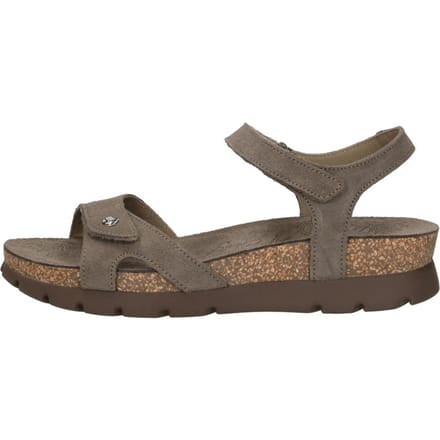 Panama Jack Sulia Sandalen Plat - Taupe - Maat 36