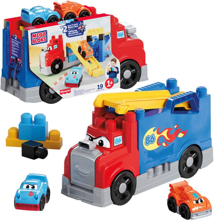 Mega Bloks Bouw- en racetruck