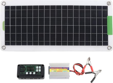 Zonne-energie Omvormer - Starterset Panneel - Energie Opwekken - Inclusief Controller - 220 Watt - Standaard
