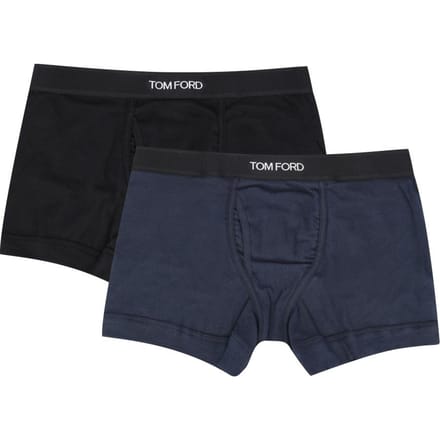 Tom Ford Mannen S Boxer Briefs 2-Pack Set T4xc3 1040 026 T4XC3 1040 026 (XL) black