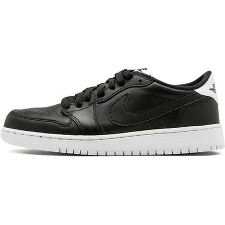 Air Jordan 1 Retro Low OG BG Cyber Monday Kinder Sneakers Zwart Wit 709999-010 37.5 black