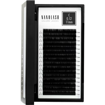 Nanolash Volume Lashes Nepwimpers - 0.12 C 11mm - 16 stuks
