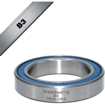 Lager Black Bearing B3 - 7805-2RS - 25 x 37 x 7 mm