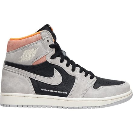 Jordan 1 Retro High Neutral Grey Hyper Crimson 43