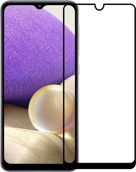 Screenprotector - Geschikt voor Samsung Galaxy A32 5G - Full Cover - Gehard Glas - Beschermglas - Tempered Glass - Screen Protector