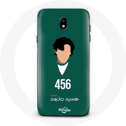Coque pour Samsung Galaxy j7 2017 Squid Game Seong Gi hun Numéro 456