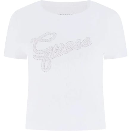 Dames-T-shirt Guess Studs Script