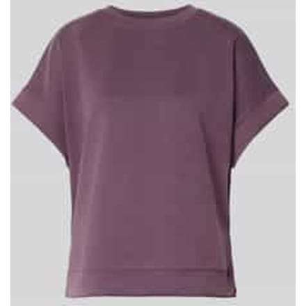 Sweatshirt met ronde hals en 1/2-mouwen