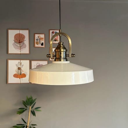 Bamyum Ace Hanglamp Industrieel Metaal Ø39 cm, Vintage Hanglamp, E27 Pendellamp