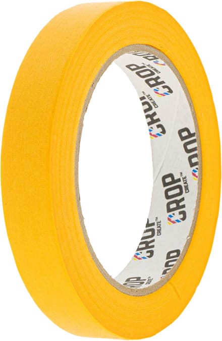 CROP Washi Tape Oranje 18mm - per rol