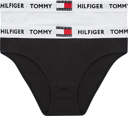 Tommy Hilfiger 2p Bikini Nachtkleding Meisjes - Wit - Maat 128/140
