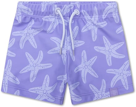 Swim Essentials - Zwemboxer Jongens 2-4 jaar - 98/104 - Lila - Zeesterprint - Peuter