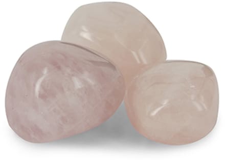 Roze kwarts AB trommelstenen 500 gr. (mt3)