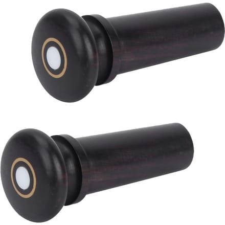 2 stuks hoogwaardige jujubehouten vioolstaartpen muziekinstrumentaccessoires(Type A) gray