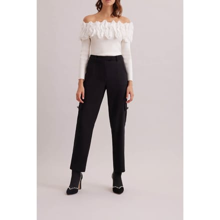 Anne Fontaine Feda Moon White Maat: 40 | Longsleeves Outlet | Dames | Wit