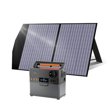 ALLPOWERS Solar Generator Kit 300W (S300 Plus + SP027 100W Solar Panel)