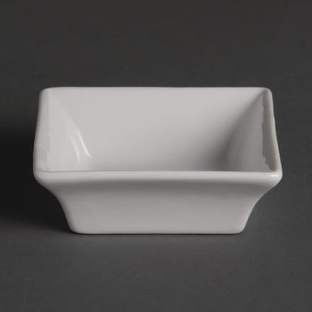 Olympia Whiteware Amuseschaaltjes 7,5x7,5cm (12 Stuks)