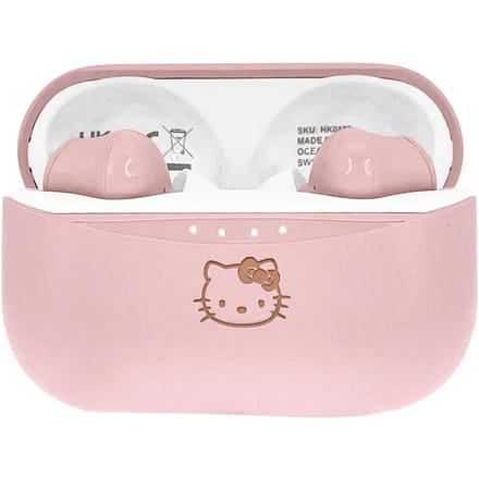 Hello Kitty - draadloze oordopjes - met oplaadcase - touch control - extra eartips - TWS earpods bluetooth