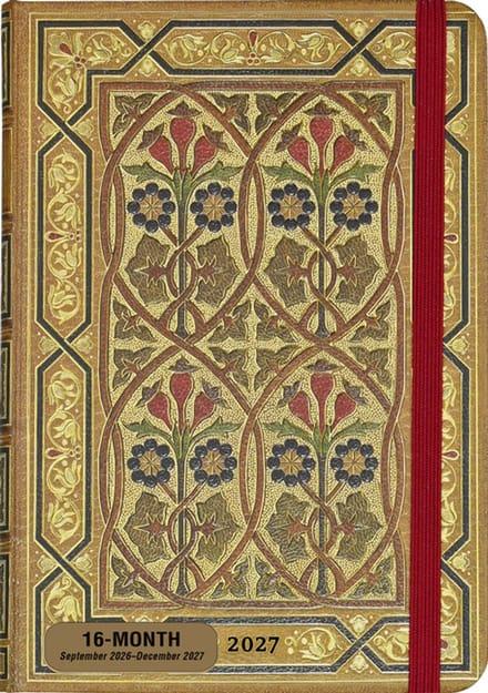 Art Nouveau Compact diary 16-mnds 2027