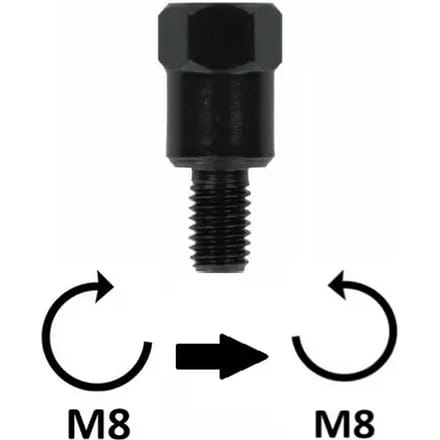Motorspiegel adapter BCR M8x1,25 SX