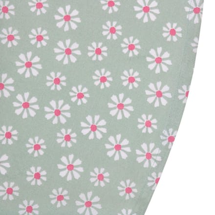 OttoSimon tafelkleed textiel groen rond 160 cm - bloemen design.