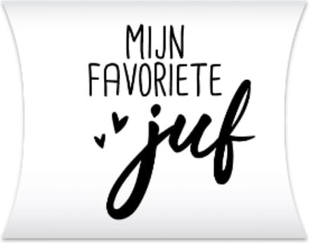 Gondeldoosje- Afscheid Juf- Bedankje einde schooljaar- mijn favoriete juf