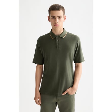 Scotch & Soda Structured Relaxed Fit Polo Thyme Taglia: M | Polo Outlet | Uomo