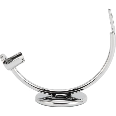 Support de rasoir en acier inoxydable pour blaireau à tête unique, accessoires de sécurité white
