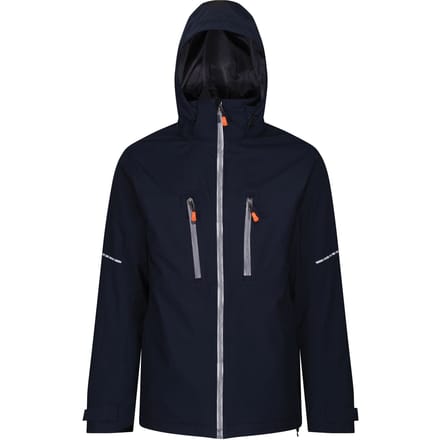 Regatta Heren X-Pro Marauder III Geïsoleerd Jasje (Marine/Grijs)