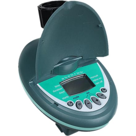 Tuinbewateringstimer Automatische irrigatiewatertimer voor thuistuinirrigatiecontrolesysteem groen