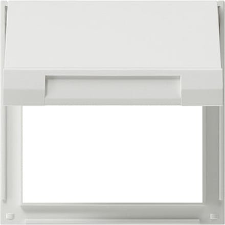 Gira Adapterraam Met Afdekking TX44 Puur Wit - 065466 - E3GX2