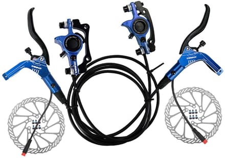 Dailygoods - Hydraulische Fiets Schijfremset met 160 mm Rotors voor E-Bikes